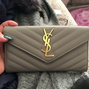 SOLD YSL large wallet